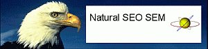 Natural SEO SEM Symbol